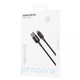 Кабель Proove Dense Metal Lightning 2.4A (1m) (black) - зображення 5