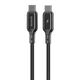 Кабель Proove Dense Metal Type-C to Type-C 60w (1m) (black) - изображение 1