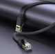 Кабель сетевой для интернета HOCO US07 LAN RJ-45 to RJ-45 General 10 м черный - изображение 3
