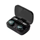Бездротові TWS навушники Bluetooth True Wireless M10 50/2000мАг black - зображення 1