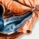 Спальный мешок детский Deuter Little Star Saffron-Slateblue левый 115-145см (3720021 9315 1) - изображение 4