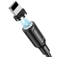 Кабель USB Borofone BX41 Amiable magnetic Lightning Черный - изображение 2