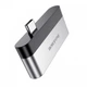 Мультиадаптер хаб Borofone DH1 3в1 Type-C to USB 3.0 (F)/ 2 USB 2.0 (F) - зображення 2