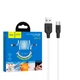 Кабель Hoco X21 Plus USB to Type-C 1m черно-белый - изображение 2