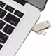 Флешка iDrive Metallic128GB USB to Lightning silver - изображение 2
