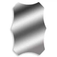 Дзеркальна наліпка (акрил) 3D 40*60cm*2mm Silver (S) SW-00001521 - зображення 1