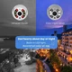 Уличная IP камера видеонаблюдения UKC CAMERA CAD EL-N3 WIFI IP 270/100 3мп поворотная с удаленным доступом - изображение 3