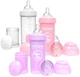 Набор бутылочек для кормления Twistshake Value Pack Pink антиколиковых 260 мл 3 шт (78845) - изображение 2