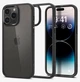 Чехол прозрачный противоударный Spigen Ultra Hybrid Crystal ACS04817 для Iphone 14 Pro Max (6.1") Matte Black - изображение 3