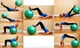 Мяч для фитнеса YogaLife 75 см (YL-MDFBL75) синий (фитбол, гимнастический мяч) - изображение 2