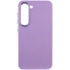 Кожаный чехол Bonbon Leather Metal Style для Samsung Galaxy S23 Сиреневый / Dasheen - 00000065412_9 - изображение 1