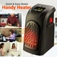 Портативний обігрівач тепловентилятор Handy Heater 400 Вт із таймером Чорний (4445) - зображення 2