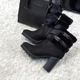 Ботинки женские зимние черные на каблуке 39 Fashion, J86-F476-1ч - изображение 6
