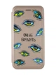 Чохол-книжка з малюнком для Samsung Galaxy A52 (A525) Золотий :: Очі (принт 358) - зображення 1