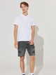 Поло длинное мужское Lee L231631 2XL White (8682344509146) - изображение 5