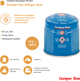 Упаковка газових картриджів Camper Gaz 190 gas stop 48 шт (401082-48) - зображення 3