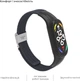 Ремешок ArmorStandart Braided Solo Loop для Xiaomi Mi Band 7/6/5/4 Charcoal (ARM69904) - изображение 4
