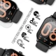 Гидрогелевая пленка ArmorStandart для Amazfit Pop 3S 6 шт (ARM72009) - изображение 2