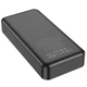 Зовнішній акумулятор повербанк powerbank HOCO Cool figure powerbank J102A 20000mAh | 2USB/Type-C, 20W/3A Black - зображення 3