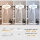 Лампа-вентилятор SV Led multicolor с пультом Dimmable (sv3032) - изображение 2