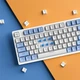 Механічна клавіатура Zifriend ZA981 (98 клавіш, USB Type-C, White/Blue) - зображення 2