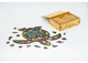 Деревянные пазлы PuzzleOK Долголетняя черепаха 24,2*19,2 см, в деревянной упаковке, 68 деталей - изображение 2