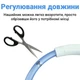 Ошейник светящийся. Синий. 35 см. - изображение 3