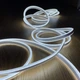 Светодиодная неоновая лента диодная гибкий неон дюралайт 5 м 480 led белая Blachere (Франция) гибкая уличная для декора интерьера и вывески от сети 220в - изображение 1