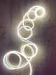 Светодиодная неоновая лента диодная гибкий неон дюралайт 5 м 480 led белая Blachere (Франция) гибкая уличная для декора интерьера и вывески от сети 220в - изображение 10