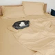 Пододеяльник Бязь Creamy 145*210 см Кремовый - изображение 4