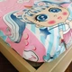 Простирадло на гумці Бязь Lola dolls Рожевий 90*190 висота 25 см - зображення 1
