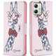 Чохол-книжка Deexe Color Wallet для Motorola Moto G54 / G54 Power - Giraffe - зображення 1
