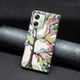 Чохол з малюнком Deexe Color Wallet для Motorola Moto G54 / G54 Power - Life Tree - зображення 4