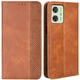 Чохол-книжка Deexe Retro Style для Motorola Moto G54 / G54 Power - Brown - зображення 1