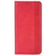 Чехол-книжка Deexe Retro Style для Motorola Moto G54 / G54 Power - Red - изображение 4