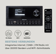 Стереосистема auna Connect System 40 Вт Интернет/DAB+/FM-радио CD-проигрыватель - изображение 7