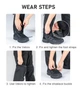 Гамаші Naturehike HJ-X04 Gaiter L 44-46 NH20HJ014 black - зображення 3