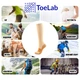 Компрессионные Носки ToeLab M109C от Варикоза 1пара - Спортивные Лечебные Гетры для Бега Чулки Гольфы Бежевый с Коричневым (50230773A) - изображение 5