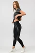 Костюм для фітнесу (футболка та лосини) Go Fitness 90034-1-1 розмір XL-XXL - зображення 3