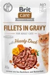 Упаковка влажного корма для котов Brit Care Cat pouch филе в соусе с уткой 85 г х 8 шт (2700000032190) - изображение 2