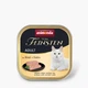 Упаковка вологого корму для котів Animonda Vom Feinsten Adult with Beef + Chicken для котів із яловичиною та куркою 100 г х 6 шт (2700000032060) - зображення 2