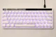 Механічна клавіатура Gateron МК60 RGB ( 63 клавіш, USB Type-C, bluetooth, 2.4G, wired ) White - изображение 6