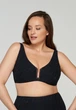 Мягкий бюстгальтер с декором Marc & Andre L2307-Y-682 44D Черный - изображение 1