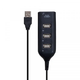 USB Hub (концентратор) EasyLife хаб для обмена данными между несколькими устройствами сразу 4 Port USB2.0 Black [CR778B3] - изображение 4