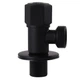 Кран кульовий кутовий Professional 1/2 "X3/4" NV-QP888 BLACK - зображення 2