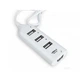 USB Hub (концентратор) EasyLife хаб для обміну даними між кількома пристроями відразу 4 Port USB2.0 White [CR778B4] - зображення 5