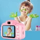 Детский цифровой фотоаппарат Kids Camera GM14 с записью видео и с играми Розовый GGS-77 - изображение 9