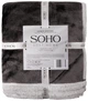 Одеяло Soho демисезонное полуторное 150x200 см полиэстер Plush hugs Graphite (1221К) - изображение 1