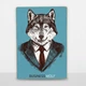 Дерев'яний постер Business wolf А5 - зображення 6