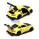 Машинка Porsche 911 RSR игрушка детская металлическая моделька коллекционная 15 см Желтый (2283683) - изображение 7